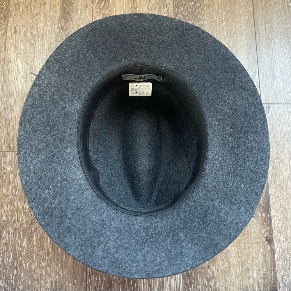 Black Fedora Hat Wool - image 5